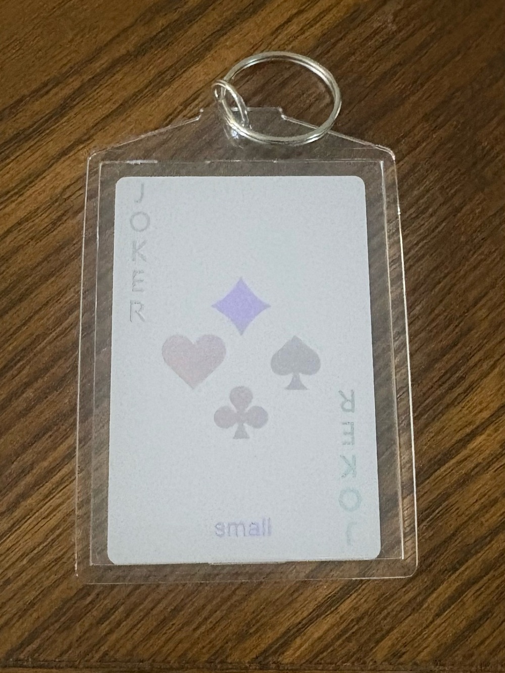 Dior Collectible Playing Card Keychain - NEW - Picture 2 of 2